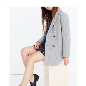 Madewell Herringbone Coat